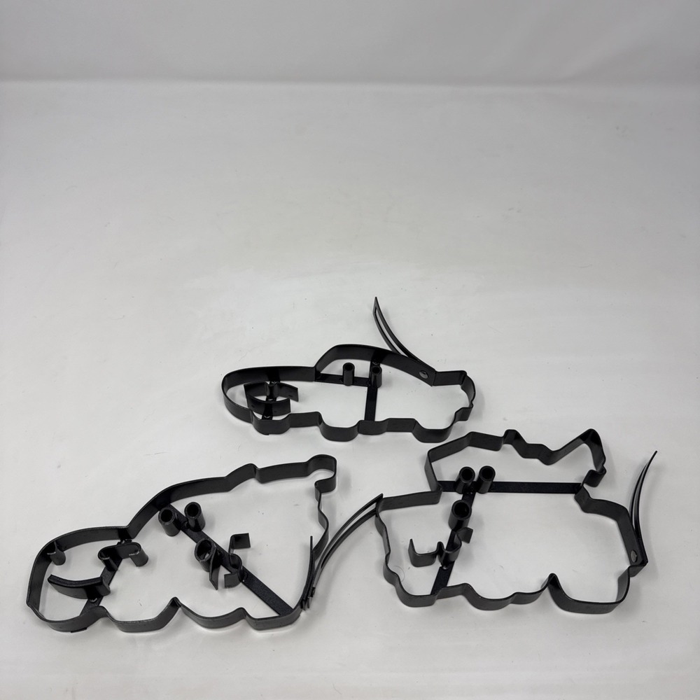Williams-Sonoma Disney Pixar Cars 2 Pancake Molds Set of 3 Mater McQueen Finn